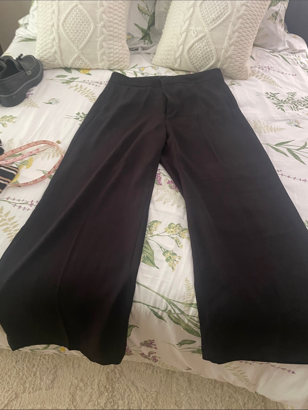 Banana Republic Black Tailored Trousers